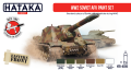HTK-AS95 WW2 Soviet AFV paint set
