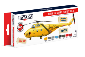 HTK-AS98 British SAR Service paint set vol. 1
