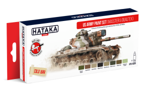 HTK-AS99 US Army paint set (MASSTER & DUALTEX)