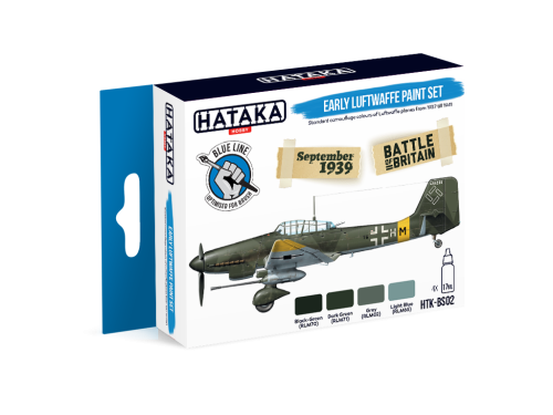HTK-BS02 Early Luftwaffe paint set
