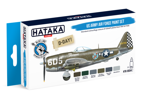 HTK-BS04.2 US Army Air Force paint set