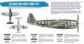 HTK-BS04.2 US Army Air Force paint set