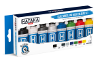 HTK-BS100 Scale modelling basic colours set