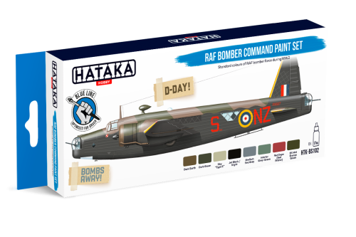 HTK-BS102 RAF Bomber Command paint set