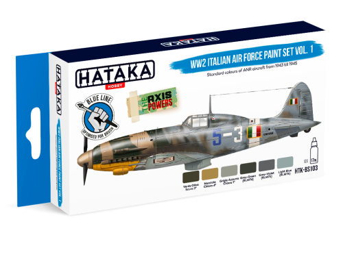 HTK-BS103 WW2 Italian Air Force Paint set vol. 1