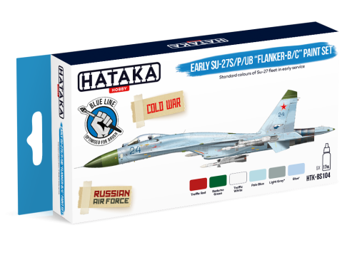 HTK-BS104 Early Su-27S/P/UB "Flanker-B/C" paint set