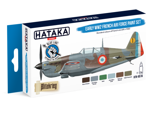 HTK-BS16 Early WW2 French Air Force paint set