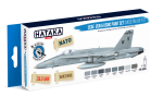 HTK-BS44 USAF, USN & USMC paint set (modern greys)