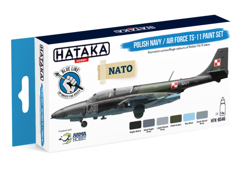 HTK-BS46 Polish Navy / Air Force TS-11 paint set