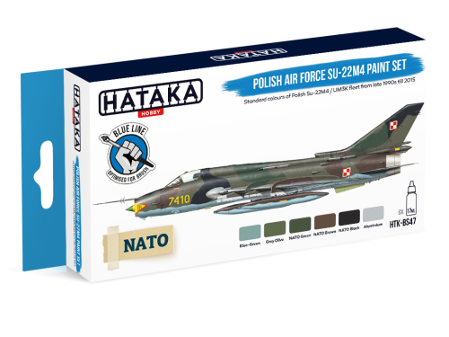 HTK-BS47 Polish Air Force Su-22M4 paint set