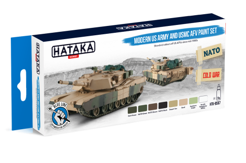 HTK-BS67 Modern US Army and USMC AFV paint set
