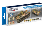 HTK-BS69 WW2 Imperial Japanese Army AFV paint set