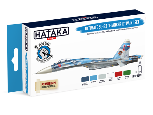 HTK-BS83 Ultimate Su-33 "Flanker-D" paint set