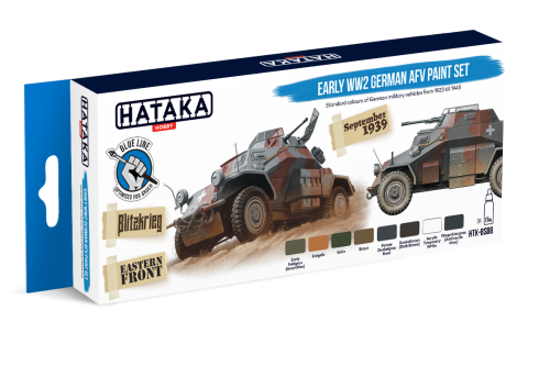 HTK-BS88 Early WW2 German AFV paint set
