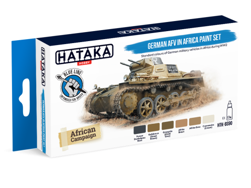 HTK-BS90 German AFV in Africa paint set