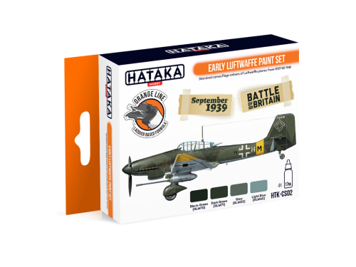 HTK-CS02 Early Luftwaffe paint set