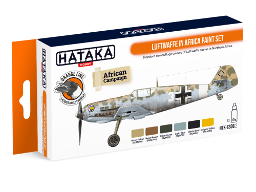 HTK-CS06.2 Luftwaffe in Africa paint set