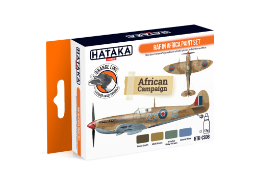HTK-CS08 RAF in Africa paint set