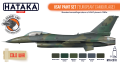 HTK-CS10 USAF Paint Set (“European” Camouflage)