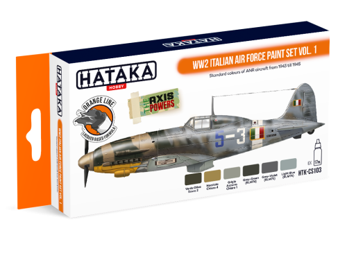 HTK-CS103 WW2 Italian Air Force Paint set vol. 1