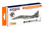 HTK-CS105 MiG-29A/UB 4-colour scheme paint set