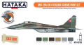 HTK-CS105 MiG-29A/UB 4-colour scheme paint set
