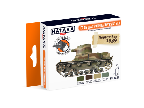 HTK-CS11 Early WW2 Polish Army paint set