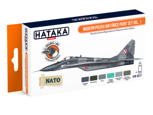HTK-CS17 Modern Polish Air Force Paint Set Vol.1