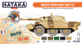 HTK-CS25 Modern French Army paint set