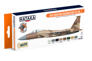 HTK-CS29 USAF Aggressor Squadron paint set vol. 1