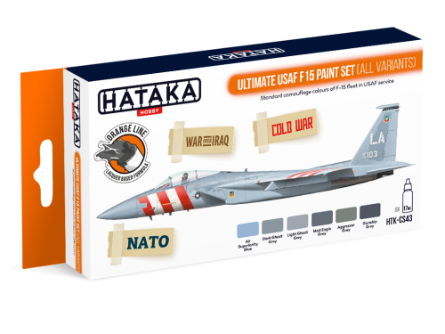 HTK-CS43 Ultimate USAF F15 paint set (all variants)