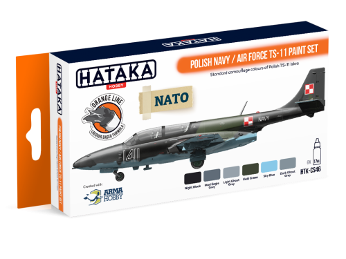 HTK-CS46 Polish Navy / Air Force TS-11 paint set