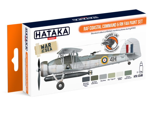 HTK-CS49 RAF Coastal Command &amp; RN FAA paint set