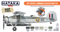 HTK-CS49 RAF Coastal Command &amp; RN FAA paint set
