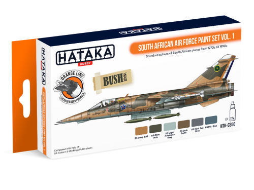 HTK-CS50 South African Air Force paint set vol. 1