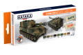HTK-CS51 US Army paint set (MERDC camouflage)