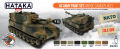 HTK-CS51 US Army paint set (MERDC camouflage)