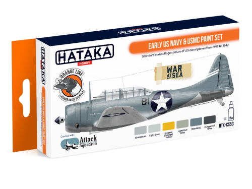 HTK-CS53 Early US Navy &amp; USMC paint set
