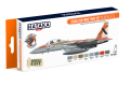 HTK-CS62 Israeli Air Force paint set (modern jets)