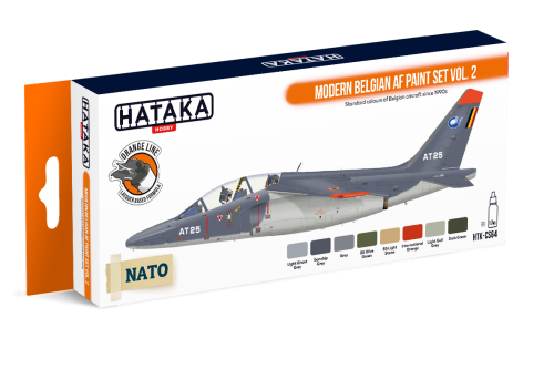 HTK-CS64 Modern Belgian AF paint set vol. 2