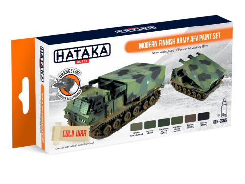 HTK-CS65 Modern Finnish Army AFV paint set