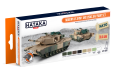 HTK-CS67 Modern US Army And USMC AFV Paint Set