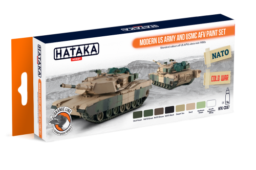 HTK-CS67 Modern US Army And USMC AFV Paint Set