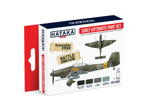 HTK-AS02 Early Luftwaffe Paint Set